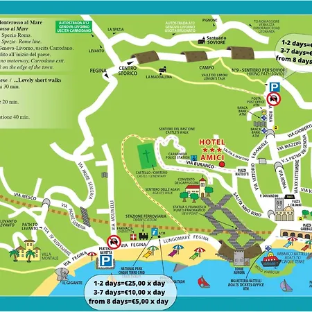 Degli Amici 3* Monterosso al Mare